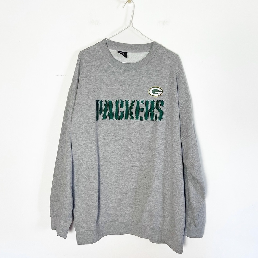 NFL Team Apparel Greenbay Packers Sweatshirt Embroidered Collegiate size XXL